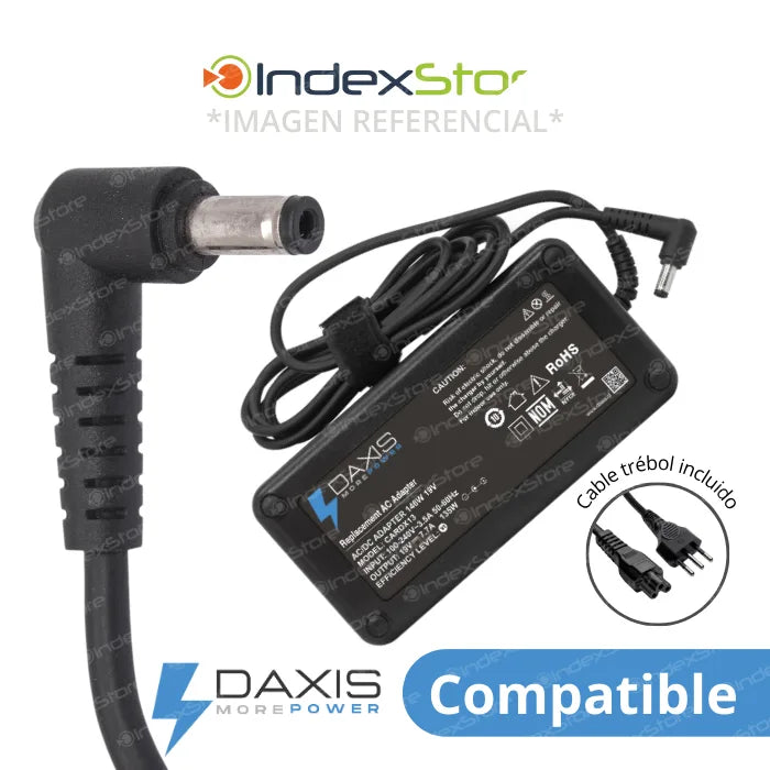 Cargador Notebook Asus N73 Series (150W) - Alternativo Premium