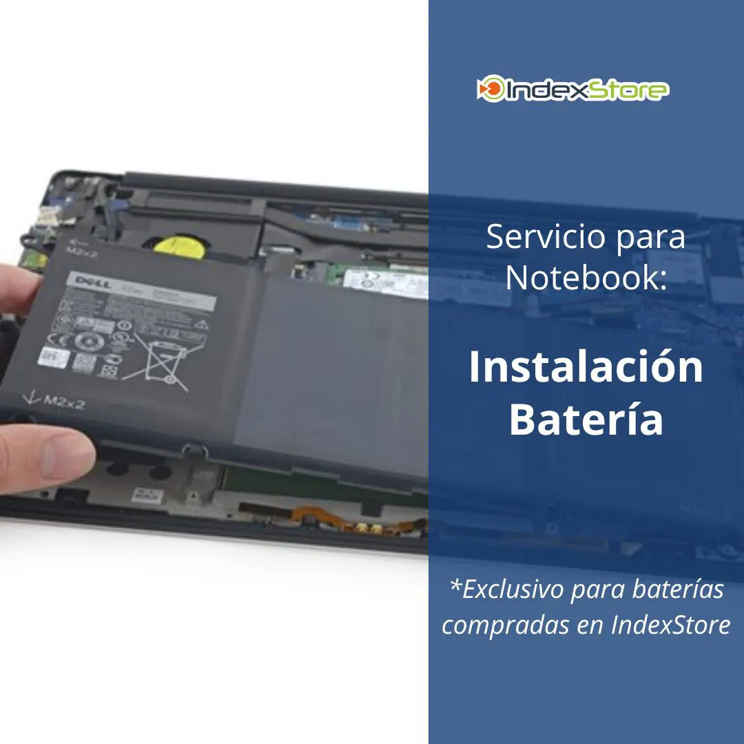 Instalación de Batería Integrada Notebook