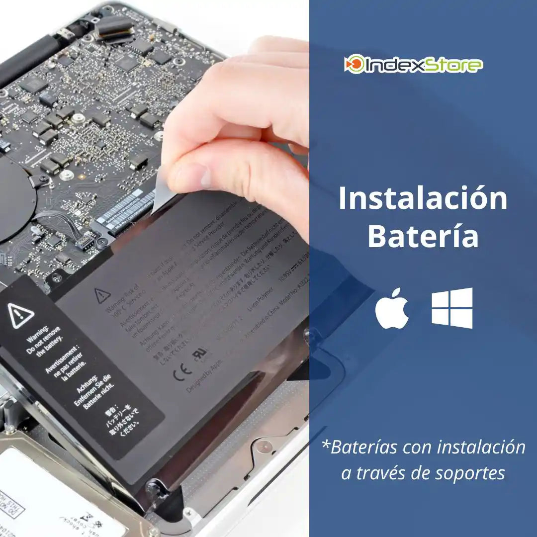 Cambio de Batería para MacBook - Modelo simple (Exclusivo)