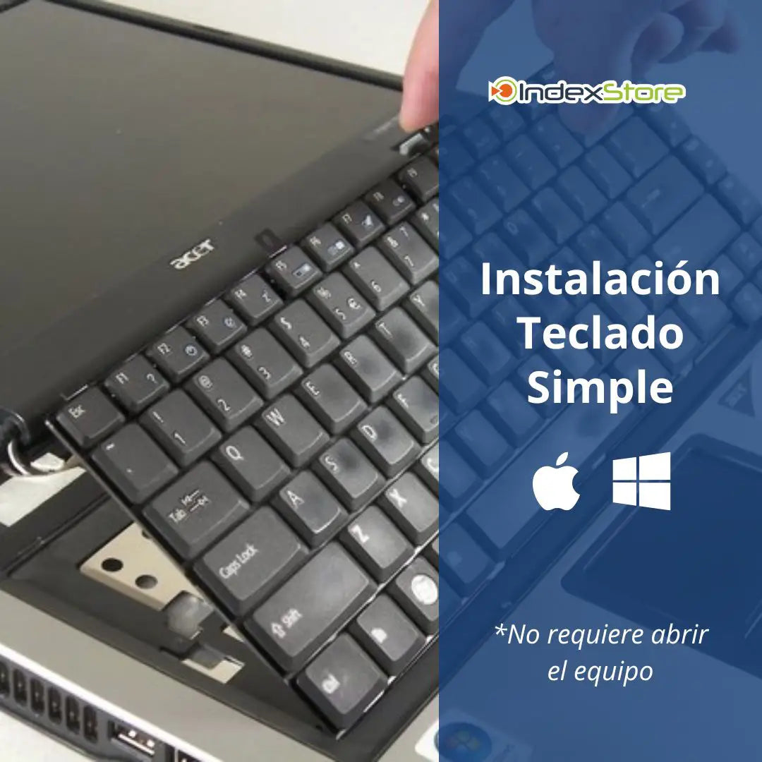 Instalación de Teclado Simple