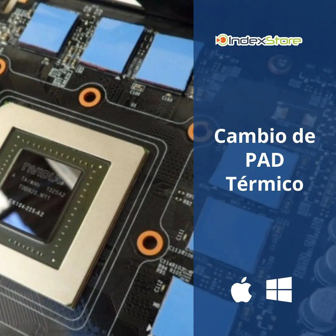Cambio PAD Térmico Notebook, PC y MacBook