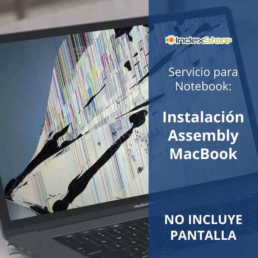 Instalación pantalla Assembly MacBook (no incluye pantalla)