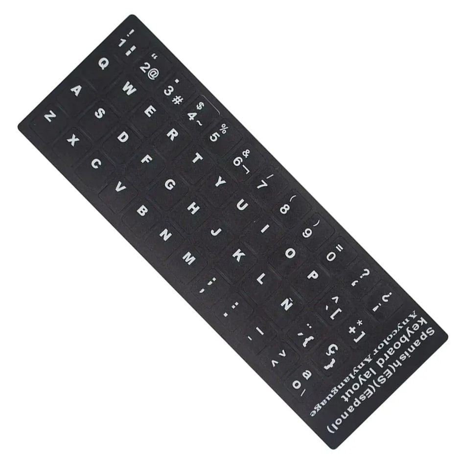 Letras Autoadhesivas para Teclado Español