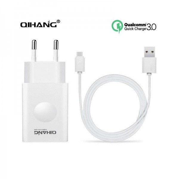 Cargador para Celular USB-C marca QIHANG Carga rápida modelo Z06