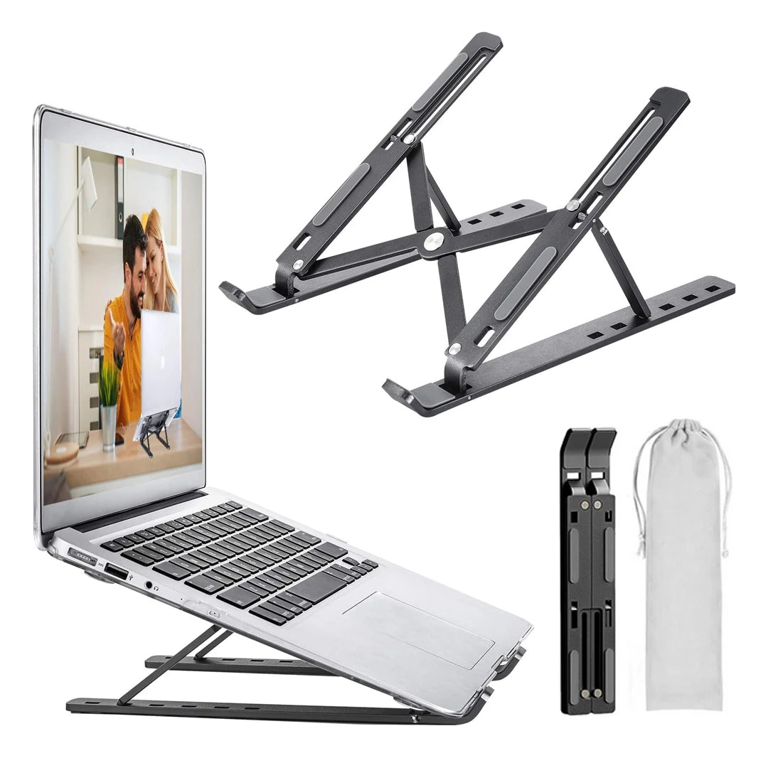 Base para Notebook de plástico de 13" a 14" Color Negro