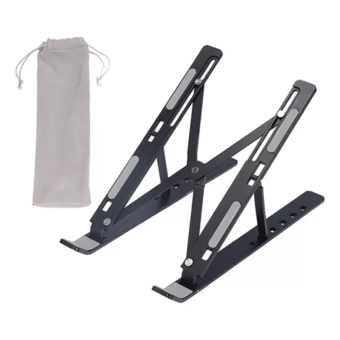 Base para Notebook de Aluminio de 13" a 14" Color Negro