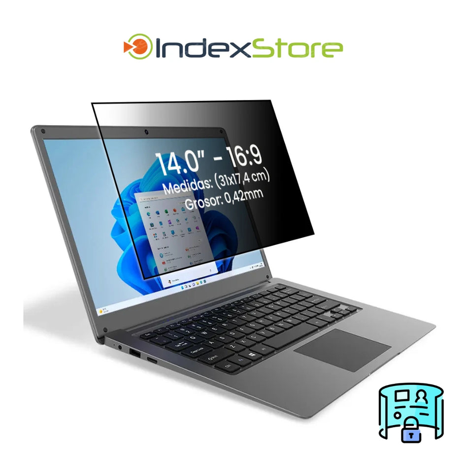 Filtro de privacidad para Notebook 14.0" 16:9 (310x175mm)