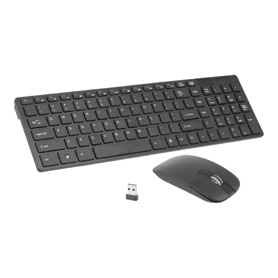 Kit de teclado y mouse marca DM Inalámbrico Modelo K06