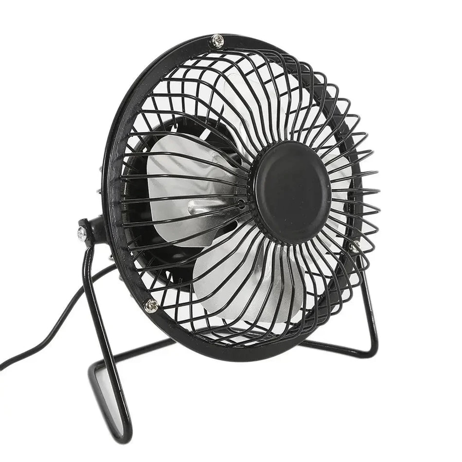 Ventilador USB de escritorio Color Negro