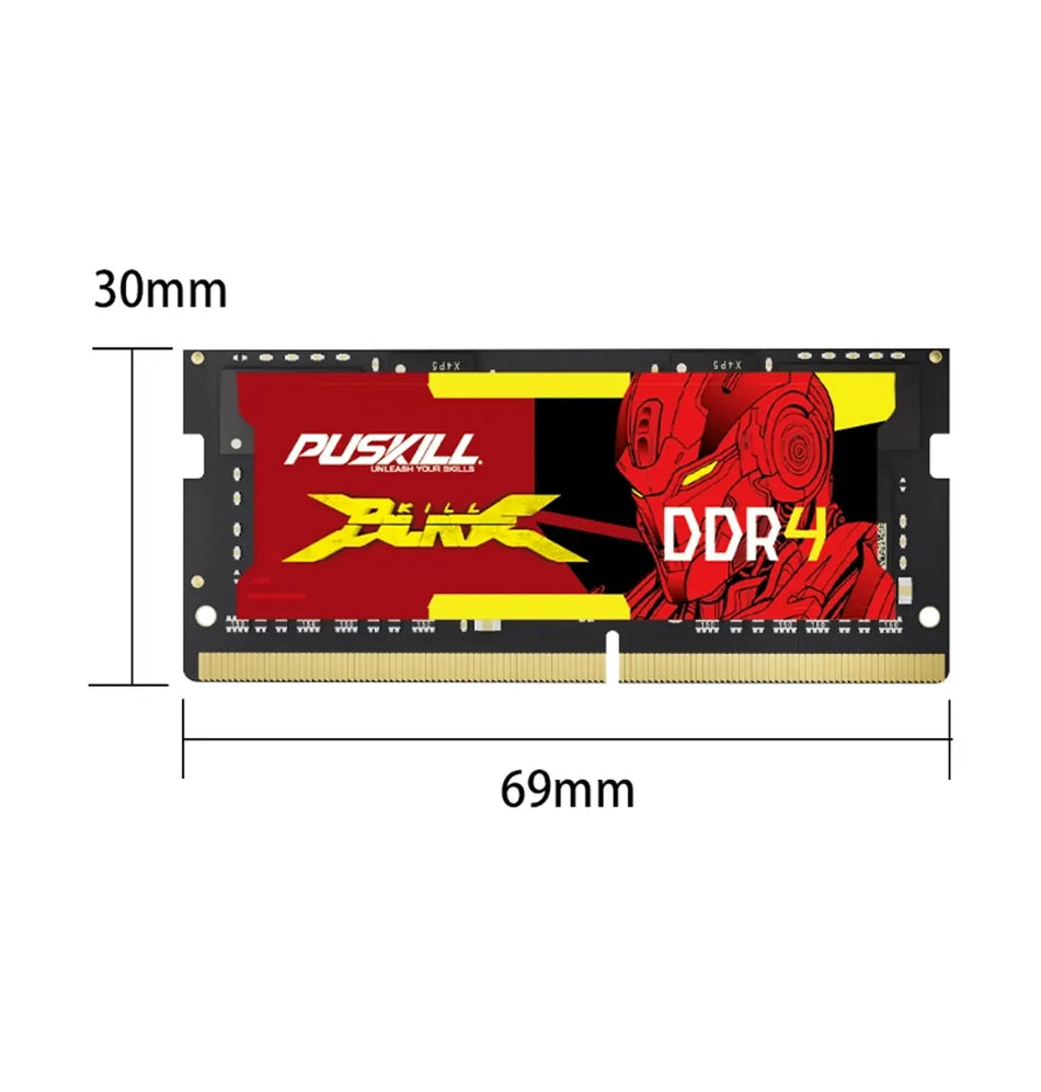 Memoria Ram Puskill Sodimm DDR4 2666MHZ