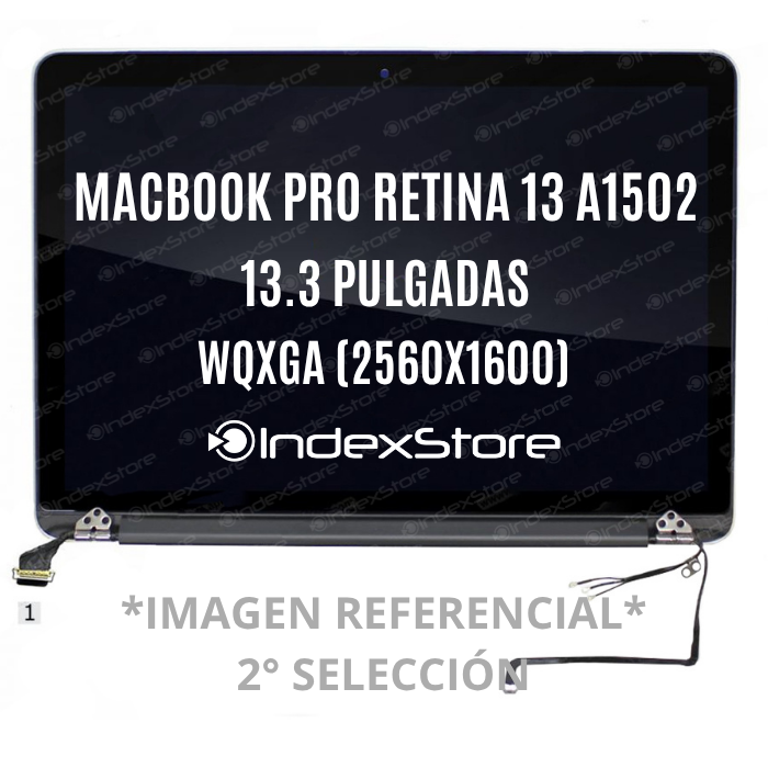 Pantalla S/M MacBook Pro Retina 13 A1502 | Detalle Flex (Sin Cámara)