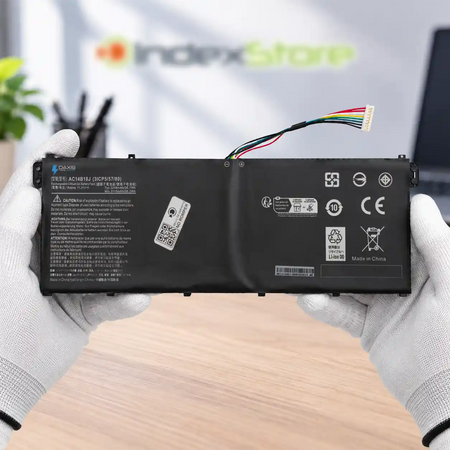 Batería interna para notebook 11.4V / 36 Wh ~ 38Wh 4 celdas, nueva probada, 6 meses de garantía. Compatible con N° de parte AC14B18J, 3ICP5/57/80, KT.0030G.004, KT.00403.024