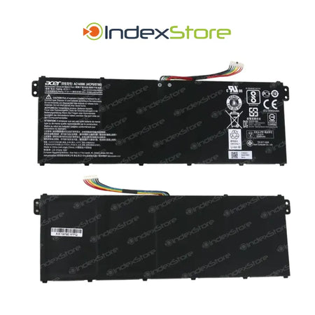 Batería interna para notebook Acer de 15.2V ~ 17,2V / 46Wh ~ 48Wh 4 celdas, nueva probada, 6 meses de garantía. Compatible con N° de parte AC14B18J, 3ICP5/57/80, KT.0030G.004, AC14B8K, KT.00403.024