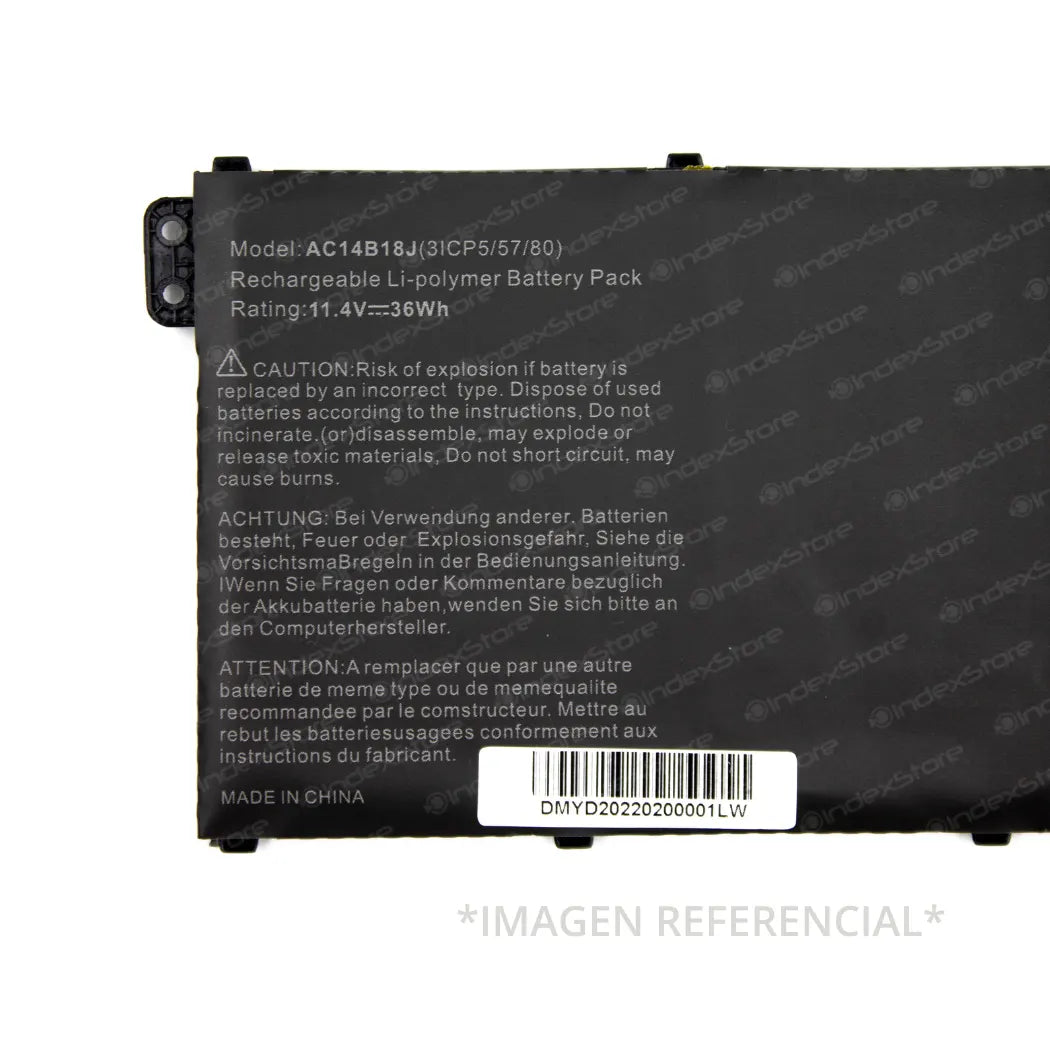 Batería Alternativa Acer ES1-311, ES1-511, ES1-512 (AC14B18J)