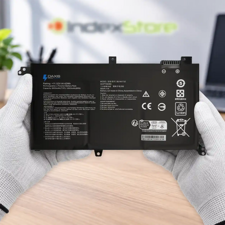 Batería interna para notebook Hp de  +11.52V 42Wh 3 celdas, nueva probada, 6 meses de garantía. Compatible con N° de parte B31N1732 ; B31Bi9H ; 0B200-02960000 ; 0B200-02960400