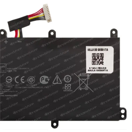 Batería interna para notebook Hp de  11.55V 50Wh 3 celdas, nueva probada, 6 meses de garantía. Compatible con N° de parte C31N1622, 0B200-02390300, 0B200-02390200, 0B200-02390000

NOTA: Batería C31N1622 Tipo "B", con cable largo.