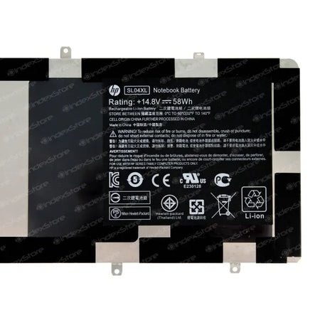 Batería interna para notebook Hp de  +14.8V 58Wh 4 celdas, nueva probada, 6 meses de garantía. Compatible con N° de parte SL04XL, 665460-001, 665054-151 , 665054-171 , 665054-271 , TPN-Q105 , HSTNN-IB3J