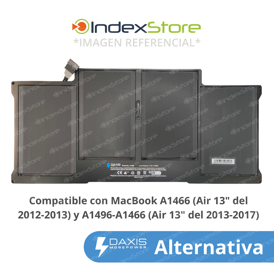 Batería MacBook A1496 - A1405 - A1377 - A1466 -  Daxis