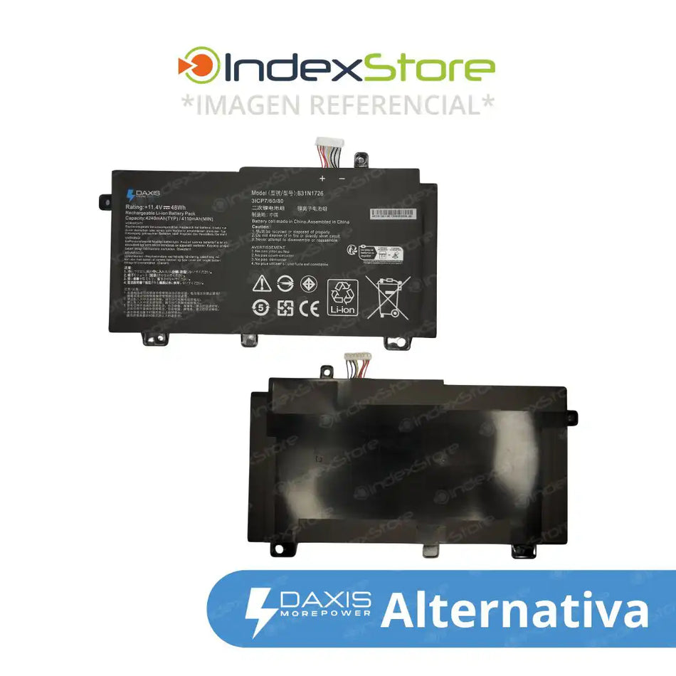 Batería Asus B31N1726 Tipo "A" - Daxis