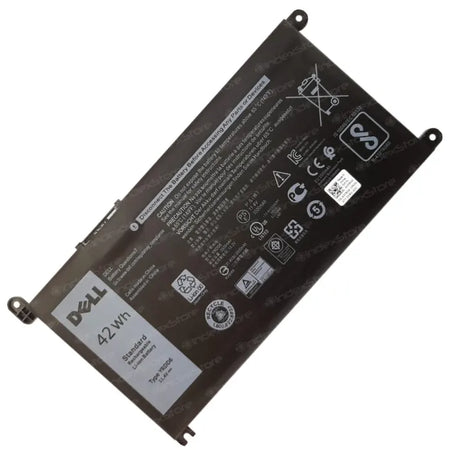 Batería interna para notebook Dell de 11.4V ~ 42Wh  3 celdas, nueva probada, 6 meses de garantía. Compatible con N° de parte YRDD6, 0YRDD6, 1VX1H, 01VX1H, VM732, 0VM732, P76F001, P92G, P85F001, P78F001, P92G001, P61F, P93G, P70F, P76F, P78F, P85F, P116G001, P61F001, P111G, P70F001, P111G001, P93G001, P116G