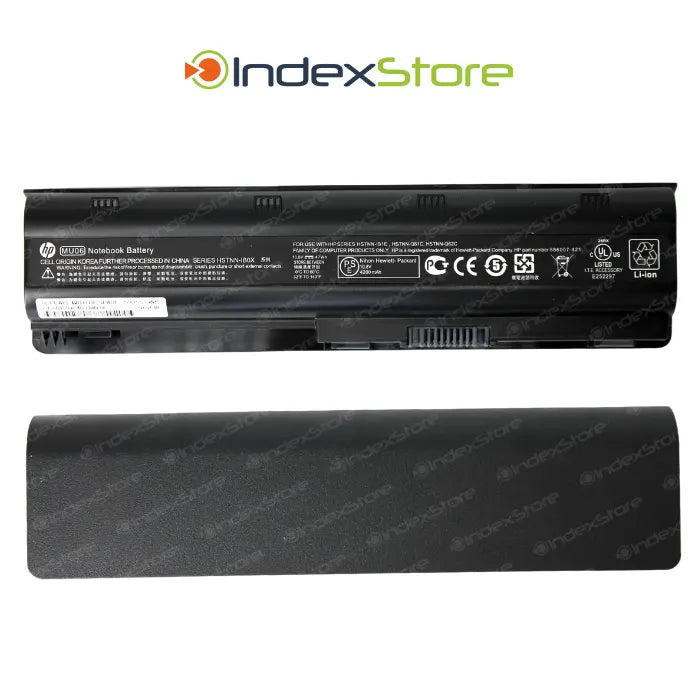 Batería interna para notebook Hp de 10.8V~11.1V 49Wh 6 celdas, nueva probada, 6 meses de garantía. Compatible con N° de parte MU06, MU06047, MU06055, MU06055XL, MU06062, MU09, MU09XL, NBP6A174, NBP6A174B1, NBP6A175, NBP6A175B1, WD548AA, WD548AA#ABB, WD548AA#AC3, WD549AA, WD549AA#ABA, WD549AA#ABB, HSTNN-UB1E, HSTNN-UB1G, HSTNN-XB0W, HSTNN-XB0X, HSTNN-XB0Y, HSTNN-XB1E, HSTNN-XXXX, HSTNN-YB0W, HSTNN-YB0X, HSTNN-178C, HSTNN-179C, HSTNN-181C, HSTNN-CB0W, HSTNN-CB0X, HSTNN-CBOW, HSTNN-CBOX, HSTNN-DB0W, HSTNN-DB0X