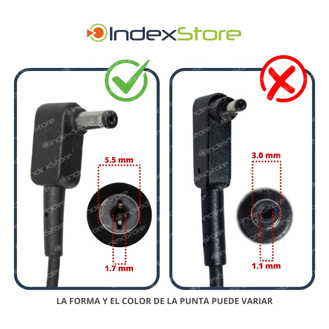 Cargador Acer 19V 2.37A 45W Plug 5.5x1.7mm - Original