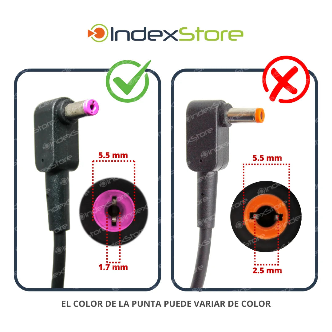 Cargador Acer 19V 7.1A 135W Plug 5.5x1.7mm - Original