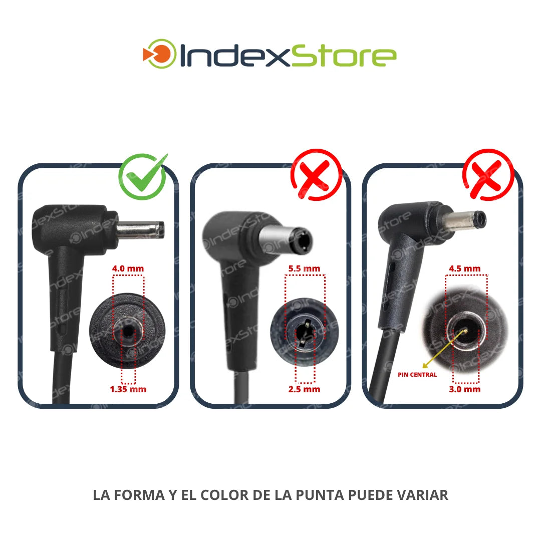 Cargador Asus 19V 3.42A 65W Plug 4.0x1.35mm - Original