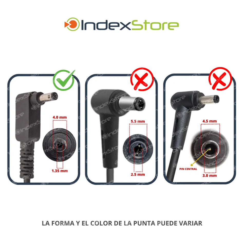Cargador Asus 19V 2.37A 45W Plug 4.0x1.35mm - Original
