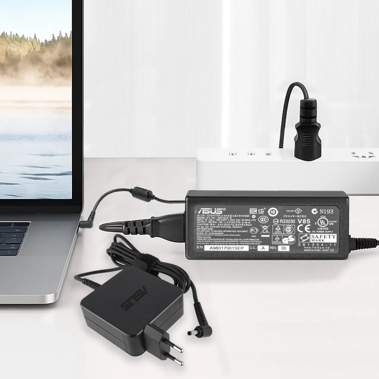 Cargador Notebook Asus F556UA-AB54 (45W) - Original