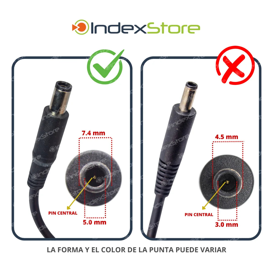Cargador Dell 19.5V 3.34A 65W Plug 7.4X5.0mm PA12 - Original
