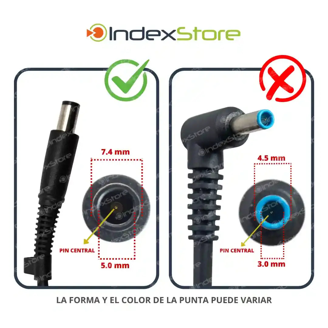 Cargador Hp 19.5V 3.33A 65W Plug 7.4x5.0mm - Daxis