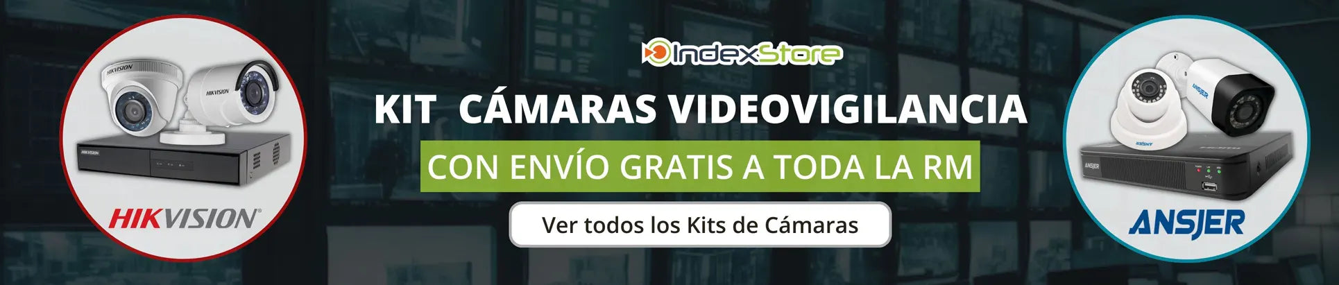 Camaras de seguridad y videovigilancia con envio gratuito en santiago