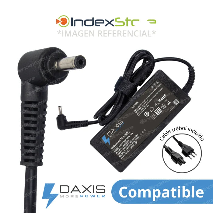 Cargador Asus 19V 3.42A 65W Plug 4.0x1.35mm - Daxis