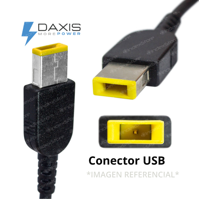 Cargador Lenovo 20V 2.25A 45W Plug USB - Daxis