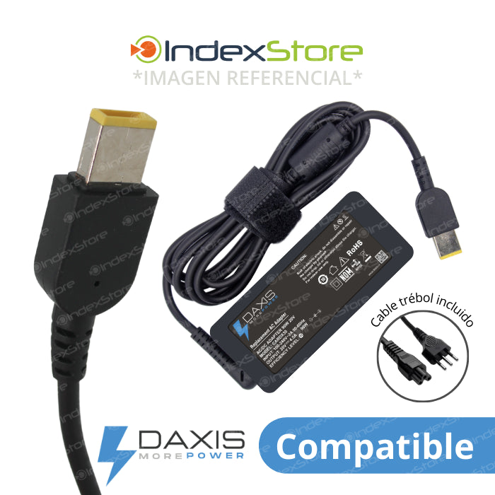 Cargador Lenovo 20V 4.5A 90W Plug USB - Daxis