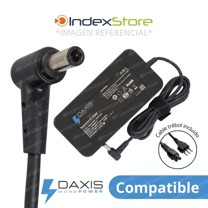 Cargador Asus 20V 7.5A 150W Plug 6.0x3.7mm - Daxis