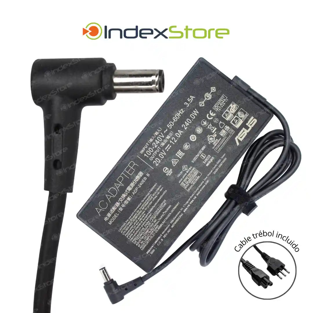 Cargador Asus 20V 12A 240W Plug 6.0X3.7mm - Original