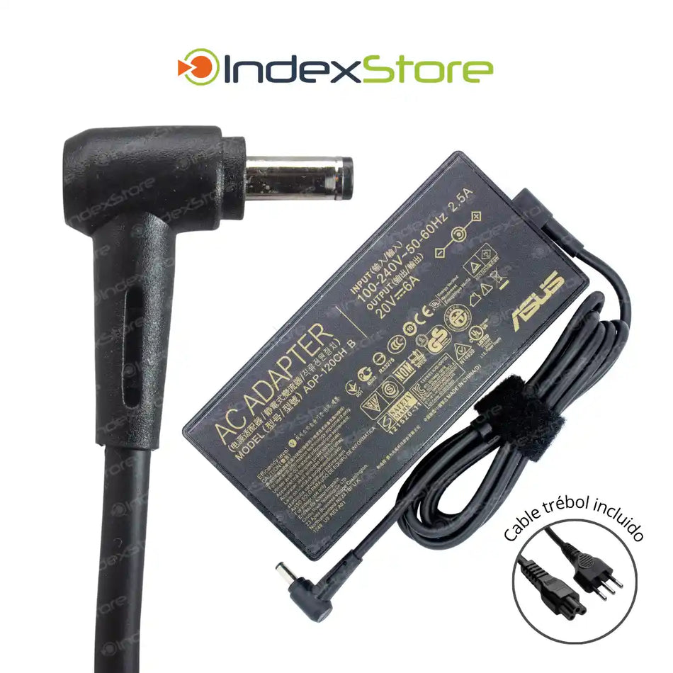 Cargador Asus  20V 6A 120W Plug 4.5x3.0mm - Original
