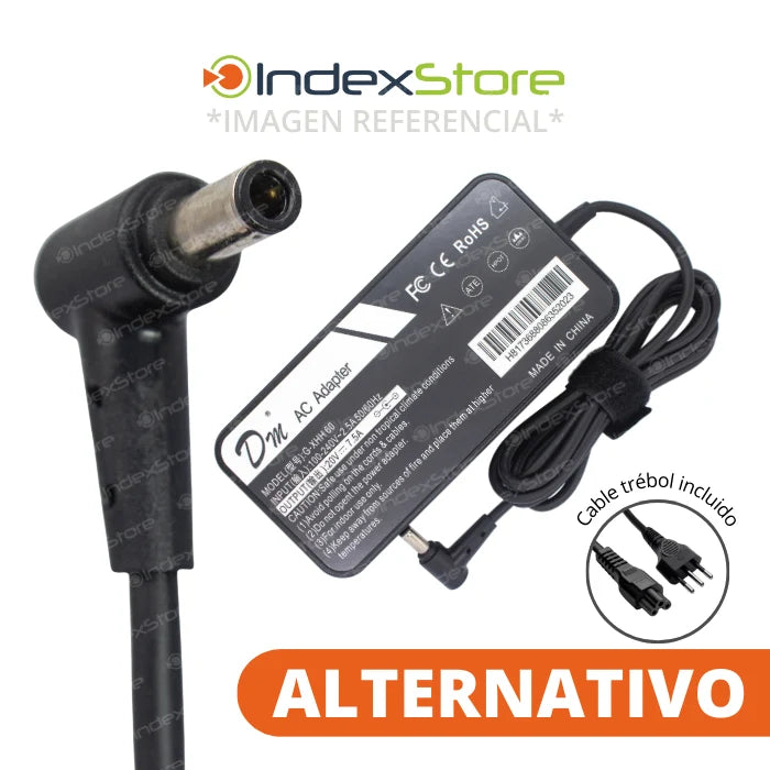 Cargador Asus 20V 7.5A 150W Plug 6.0x3.7mm - Alternativo