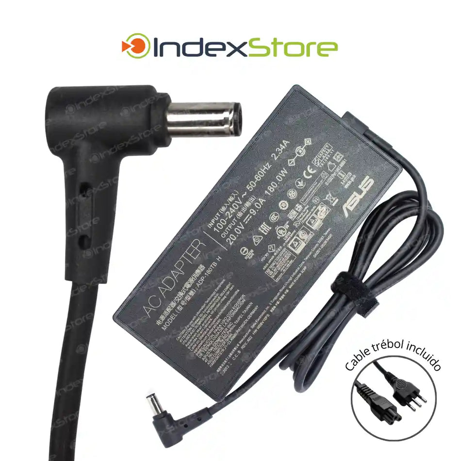 Cargador Asus 20V 9A 180W Plug 6.0x3.7mm - Original