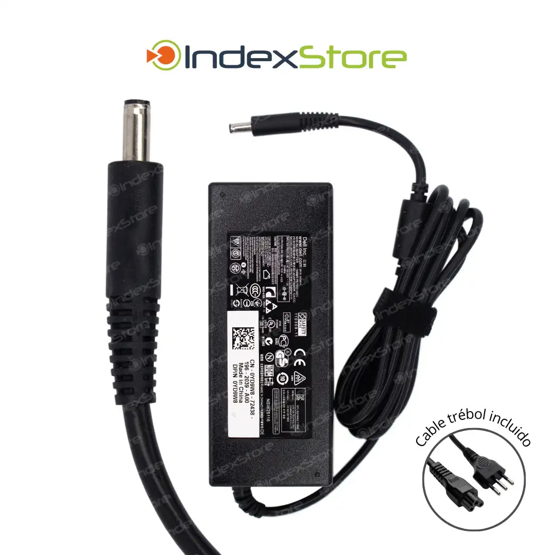 Cargador Dell 19.5V 4.62A 90W Plug 4.5X3.0mm - Original