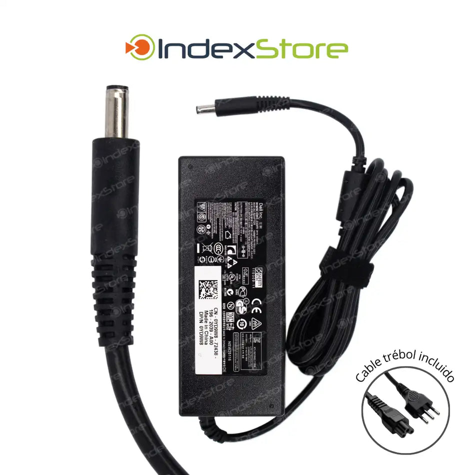 Cargador Dell 19.5V 4.62A 90W Plug 4.5X3.0mm - Original