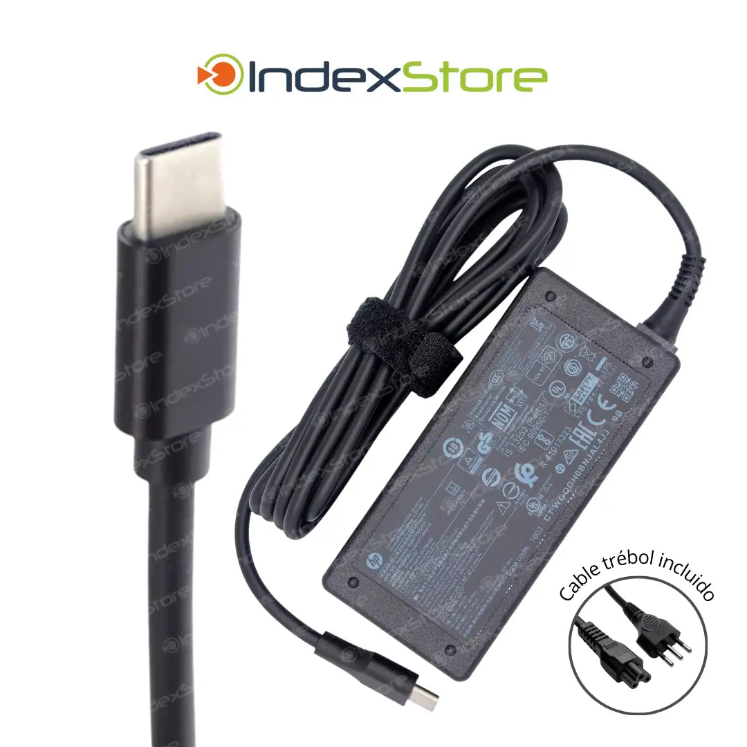 Cargador HP 20V 2.25A 45W Plug USB-C - Original