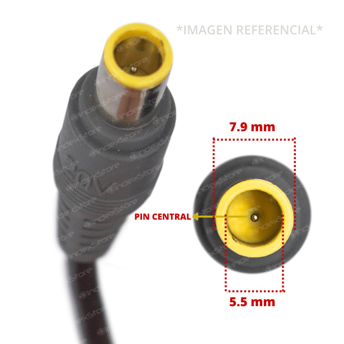Cargador Lenovo 20V 3.25A 65W Plug 7.9X5.5mm - Alternativo