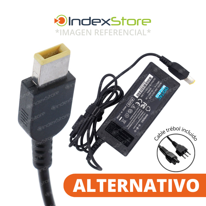Cargador Lenovo 20V 3.25A 65W Plug USB - Alternativo