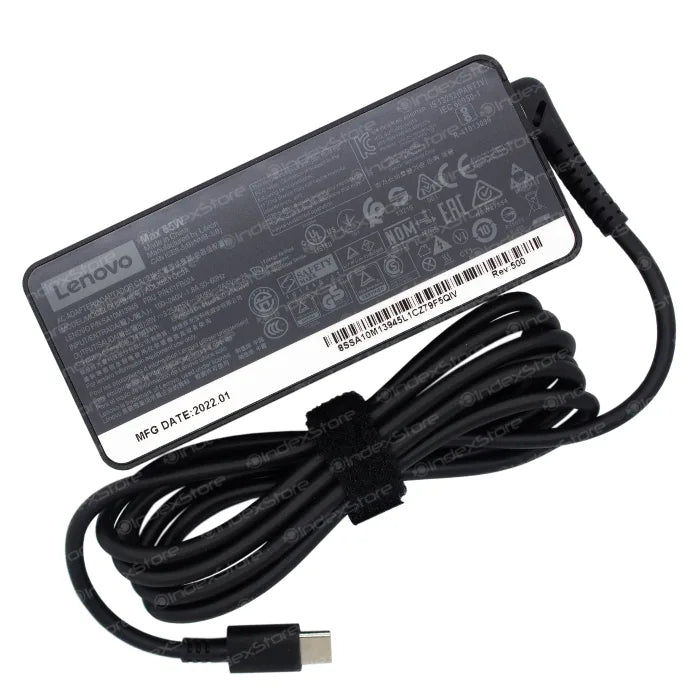 Cargador Lenovo 20V 3.25A 65W Plug USB-C - Original