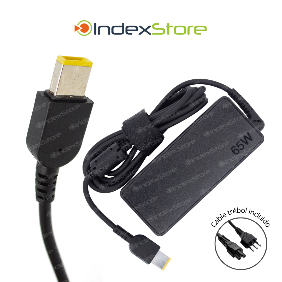 Cargador Lenovo 20V 3.25A 65W Plug USB - Original