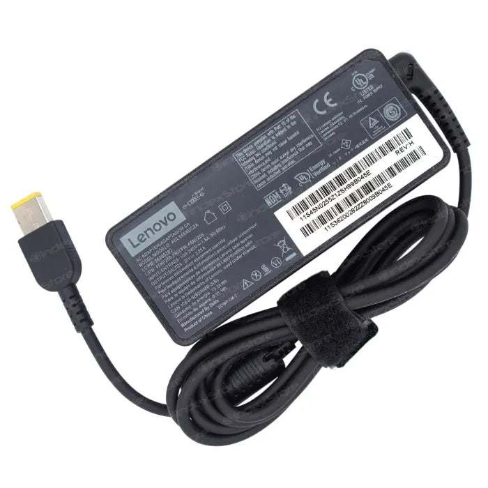 Cargador Lenovo 20V 3.25A 65W Plug USB - Original