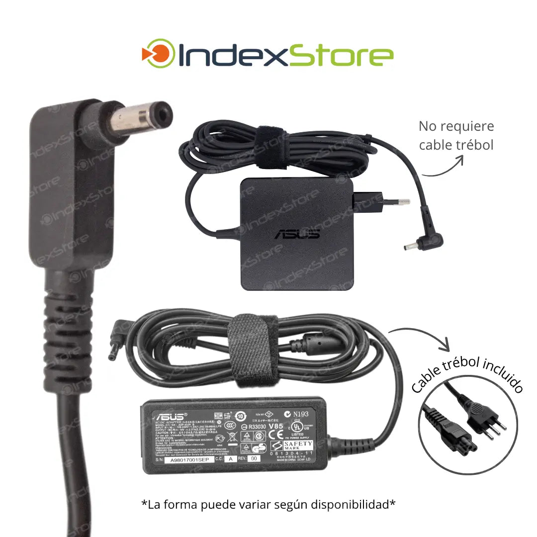 Cargador Asus 19V 2.37A 45W Plug 4.0x1.35mm - Original
